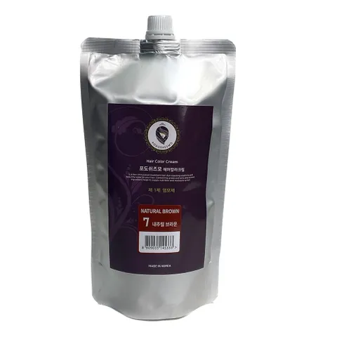 브라운 컬러 갈색염색약 저자극염색약 셀프염색약 머리염색 트리트먼트염색약