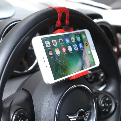 차량용 스마트폰 핸들 거치대 폰거치대 차량거치대 차량용거치대 핸들폰거치대 차량용폰거치대
