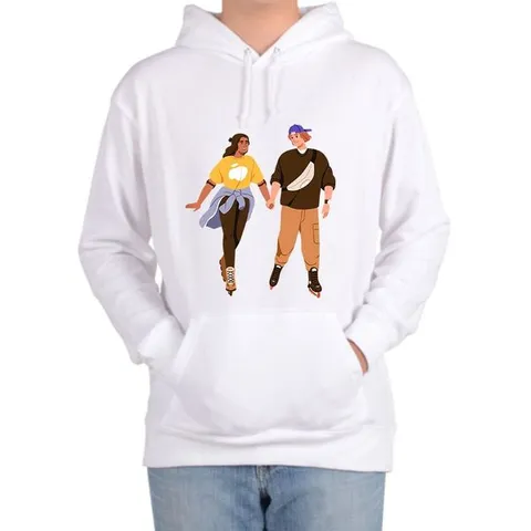 [하프클럽]  후드티 롤러스케이트 커플데이트 친구와함께 실내놀이