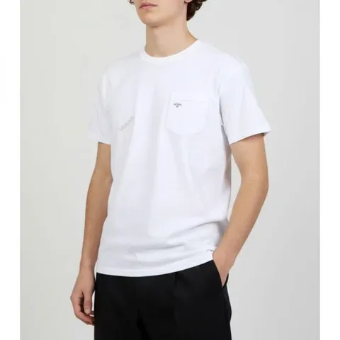 MUST IT_노아 Reorder Core Logo Pocket Tee (PT1노아 WHT) (코어 로고 포켓 티)