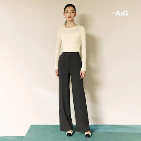 더엣지 링클프리 와이드 팬츠 3종