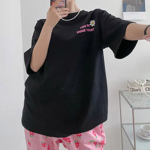 [하프클럽/에이치스타일](LH)투데이티 봄 여성티셔츠 반팔 루즈핏