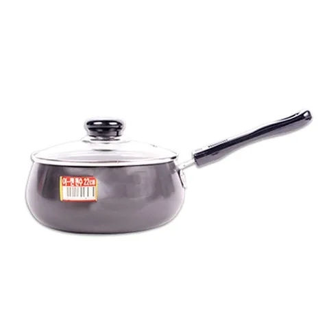 SE 유리 경질 이젠 냄비 편수 22cm 1개 유리경질이젠냄비 편수22cm