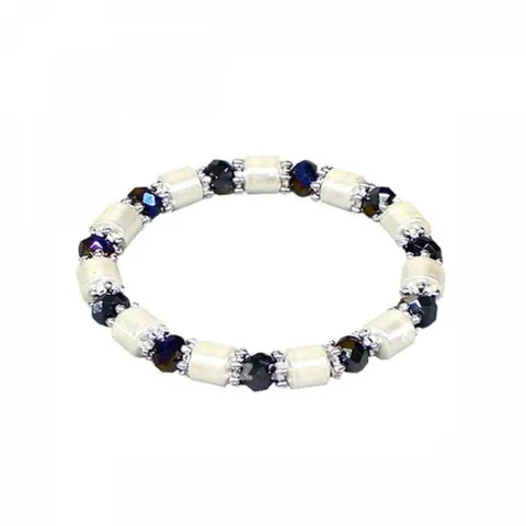 자석 건강팔찌 남자 블랙 크리스탈톤 비즈팔찌 자석팔찌