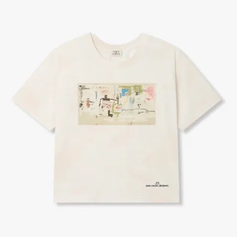 [롯데백화점](프리미엄)]BASQUIAT 워터 다이 티셔츠 71162403C2