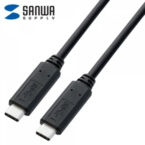 강원전자 산와서플라이 USB3.1 Gen1 CM-CM 케이블 1m KU30-CCP310