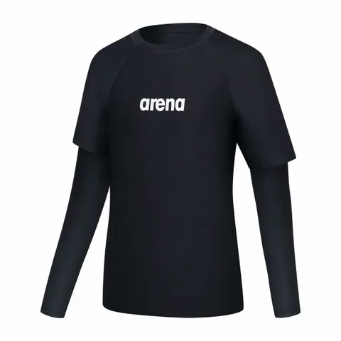 [아레나] 남성 뉴웨이브 릴렉스핏 래쉬가드A4BM1RR45BLK