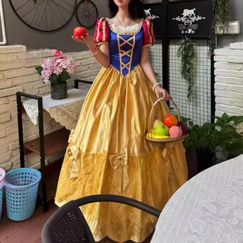 TC 교복몰 애니메이션 사과먹는 백 공주 코스프레 드레스 코스프레대여 코스프레의상대여
