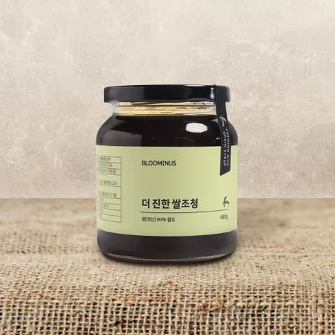 100% 국내산 수제조청 더진한 쌀조청 480g