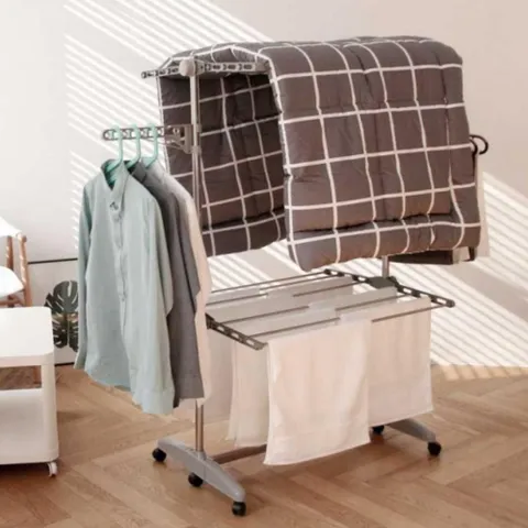 바퀴 살림 공간 활용 접이식 건조대 회전식 빨래 가정 빨래건조대파는곳