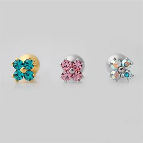 [오노마] ONM 패션 피어싱 더플라워 3종 택1 한쪽판매 (9594096)