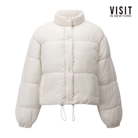 [롯데백화점]루즈핏 벌룬 소매 숏 패딩 점퍼 V5BJP08