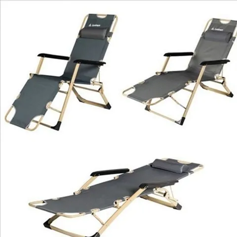 휴식형 접이식 침대 의자 1인용 간이 침대 의자 실내 각도 휴식형