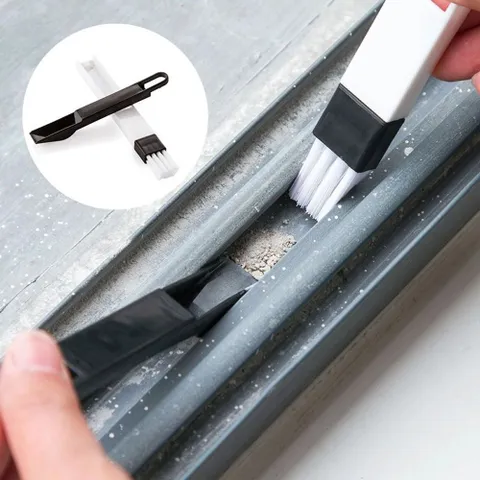 키보드 창틀 틈새 청소 솔 쓰레받이 브러쉬 RD-10478 틈새브러쉬 창틀청소 청소솔