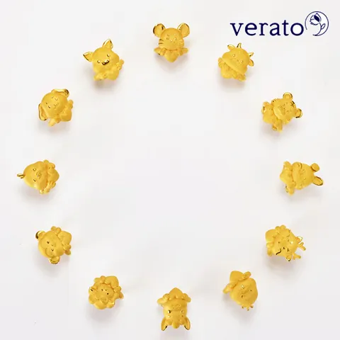 24K 순금 아기 띠 돌반지 한돈 3.75g 뱀 용 말 양 원숭이 닭 개 돼지 쥐 소 호랑이 토끼