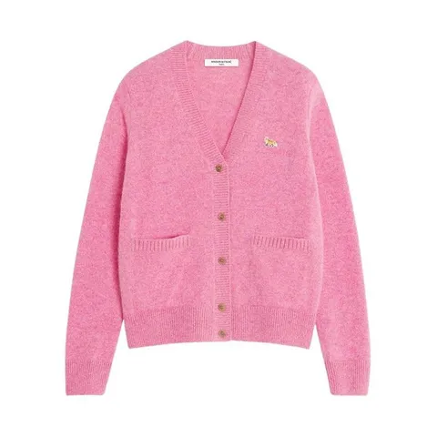 MUST IT_[메종 키츠네] FW25 여성 베이비폭스 박시 가디건 PW00501KT1006 0327