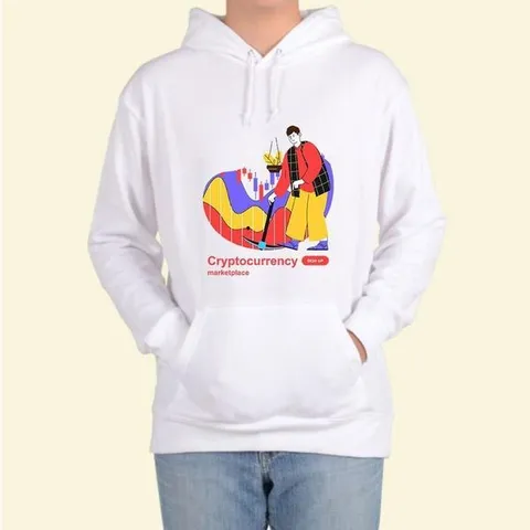 [하프클럽] 프린팅티셔츠 비즈 커플티 가상화폐