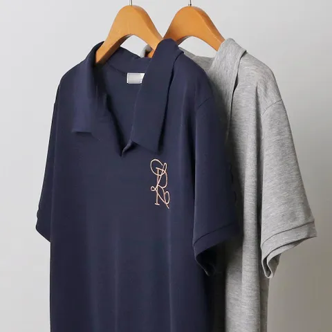 R 오픈넥 카라 반팔티 207I970S 빅사이즈 여성의류