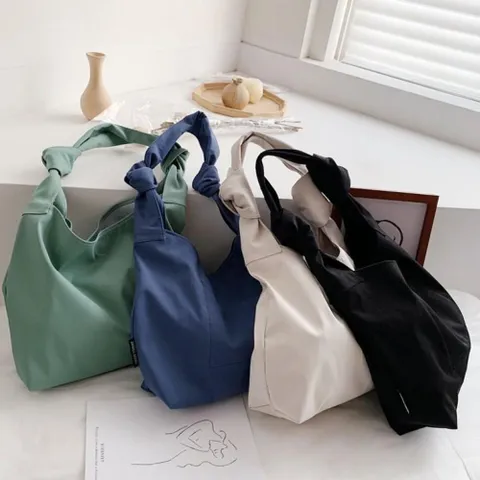 호보 가방 매듭숄더백 토트 백 나일론 에코 매듭숄더백 매듭토트백 매듭에코백