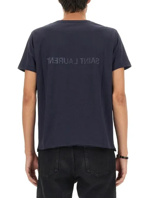 [해외직구] 24FW  리버스 티셔츠 663278 Y37AW4145 BLUE