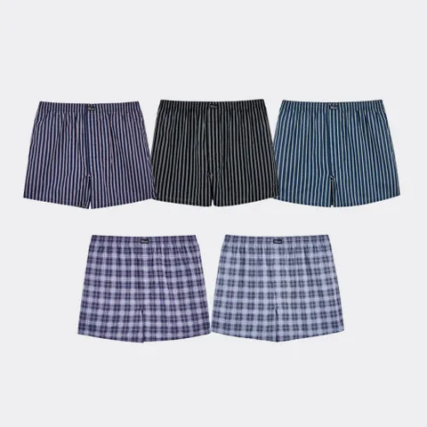 (5매입)  면 트렁크 5매입 혼합