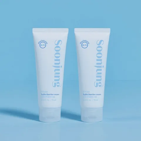 순정 수분베리어 크림 75ml x 2개 /저자극 수분크림