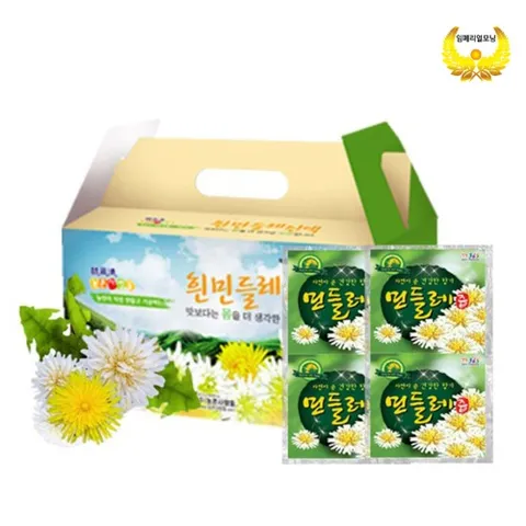 [임페리얼모닝]흰민들레진액 흰민들레즙 30포 80ml 1박스