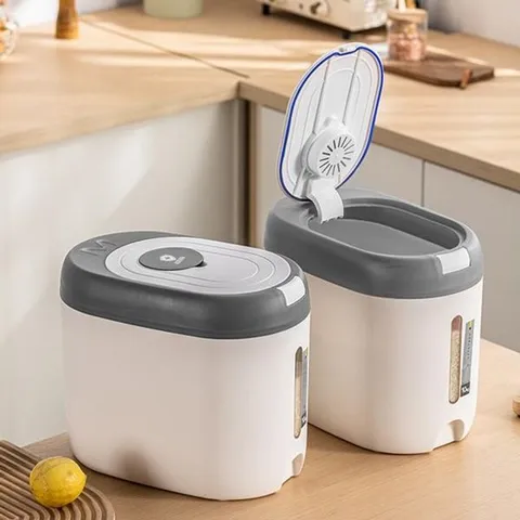 쌀통 잡곡통 5kg 10kg 보관용기 다용도 쌀보관 쌀통 쌀곡 파통 냉장고쌀통 무선쌀통 계량쌀통