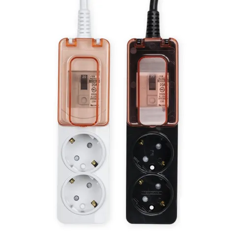 파워존 고용량 멀티탭 과부하차단 2구 10M