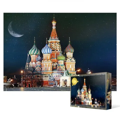 500피스 직소퍼즐 상크트바실리 대성당의화려한야경 퍼즐500 500피스퍼즐 퍼즐500피스