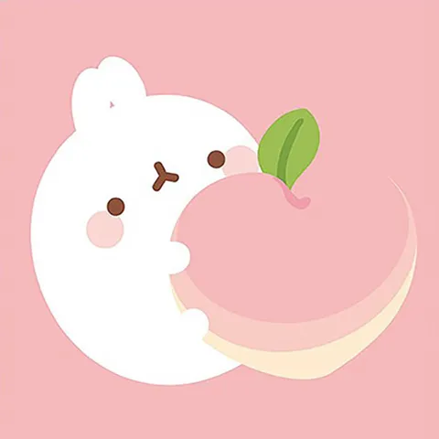 패브릭보석십자수 몰랑 복숭아  패브릭  보석십자수 액자세트 15x15 몰랑이보석십자수