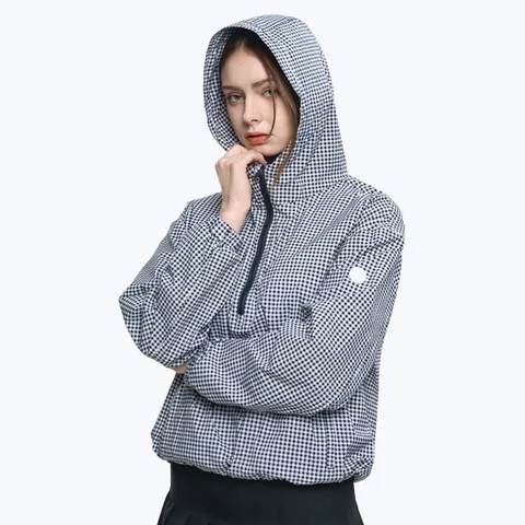 투엘라 윈드레이디 여성 아노락 바람막이 후드 자켓(W6SJ02)