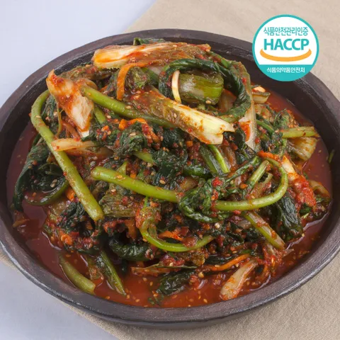 전라도에서 만든 전통 열무얼갈이김치 3kg