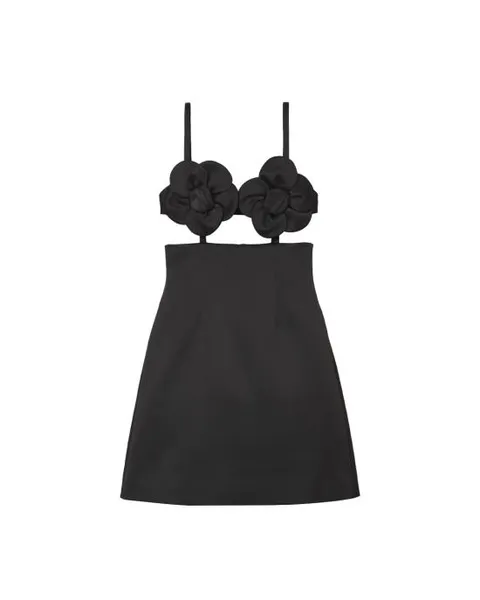 [해외직구] 26FW  숏 원피스 2P6RDR034W06 001 black NERO