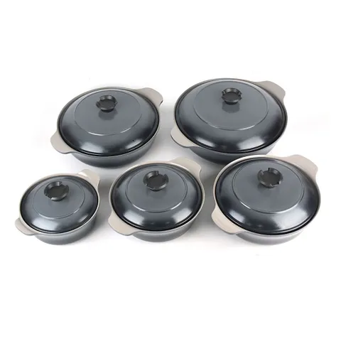 러브송 블랙펄 세라믹코팅 인덕션겸용 주물 양수냄비 인덕션냄비 찌개냄비 된장냄비