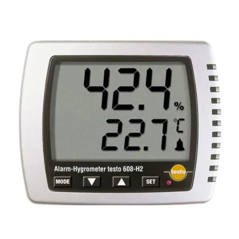 탁상용 온습도계 0~+50도씨/10~95%RH TESTO-608-H1 자재