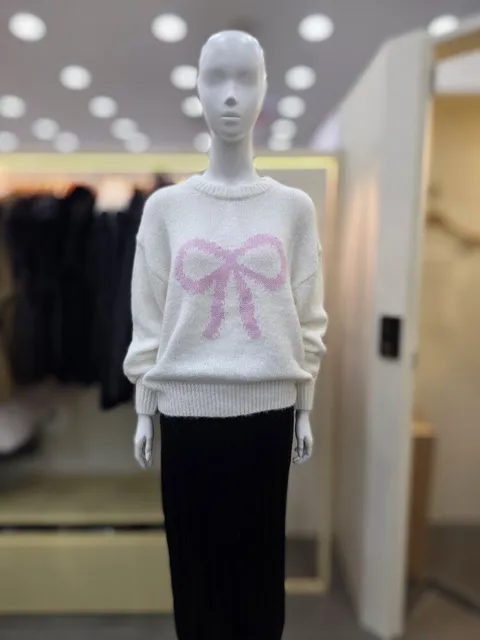 리본모티브 니트 PQ4KL032_DJ