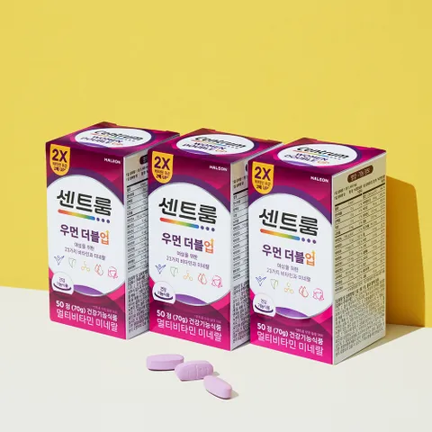 우먼 더블업 멀티비타민 미네랄(50정) 3개