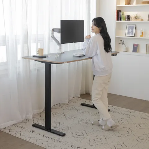 전동식 모션 데스크 스탠딩 책상 커스터마이징 1400mm E1 PLUS