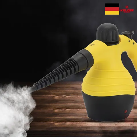 핸디형 스팀 청소기 강력 살균 고온 스팀 소독 주방 씽크대 화장실 아이들 방 스팀청소기 KVC.A4802YST