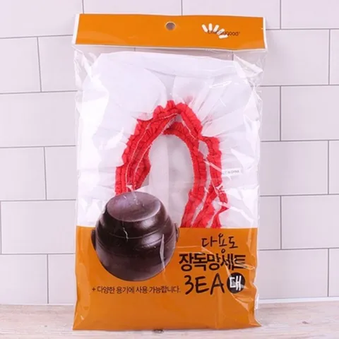 장독망 3매입(대) 항아리 커바 덮개 다용도