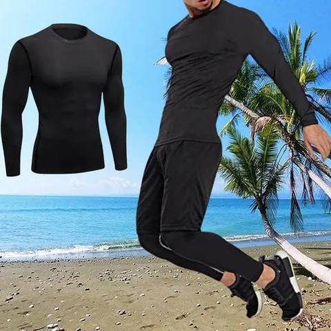 [하프클럽]  LEA-M127 남자기능성상의 올블랙