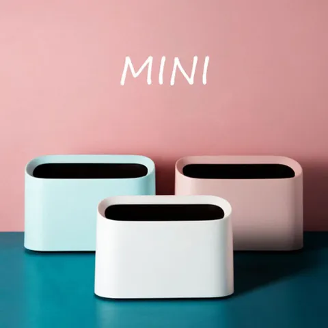 인테리어 미니 휴지통 테이블휴지통 미니휴지통 작은휴지통