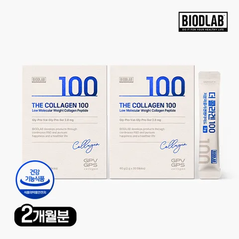 [콜라겐100%] 바이오디랩 더 콜라겐 100 2개월