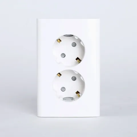 (이라이프) 마이홈 2구 매입콘센트(핀타입) 접지