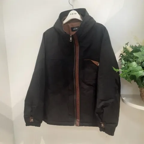 Ame HC06 산드로패딩 J07109 bk