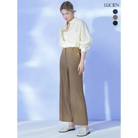 [하프클럽]  스트레치 와이드 팬츠 3종 택1