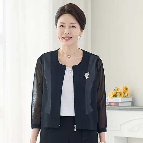 [엄마옷  루파여름자켓/엄마자켓 할머니자켓 중년여성의류 50대엄마옷 5060