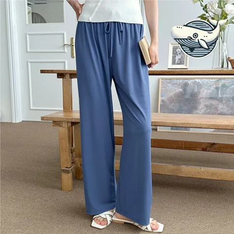 여성 여름 여행 필수 쿨링 바지 밴딩 통기성 여성여름바지 편한바지 여름긴바지 여자여름바지