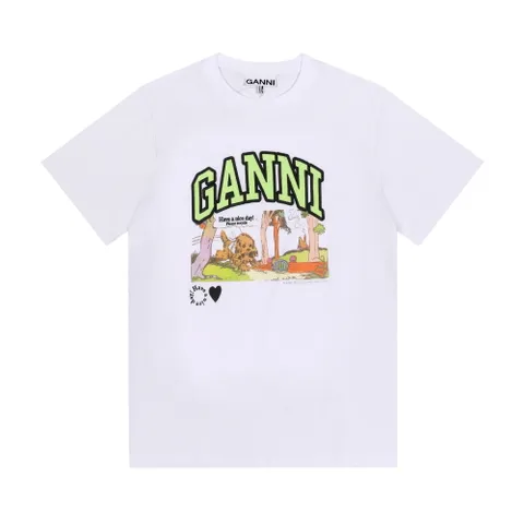 [GANNI] T4288 151 여성 반팔티
